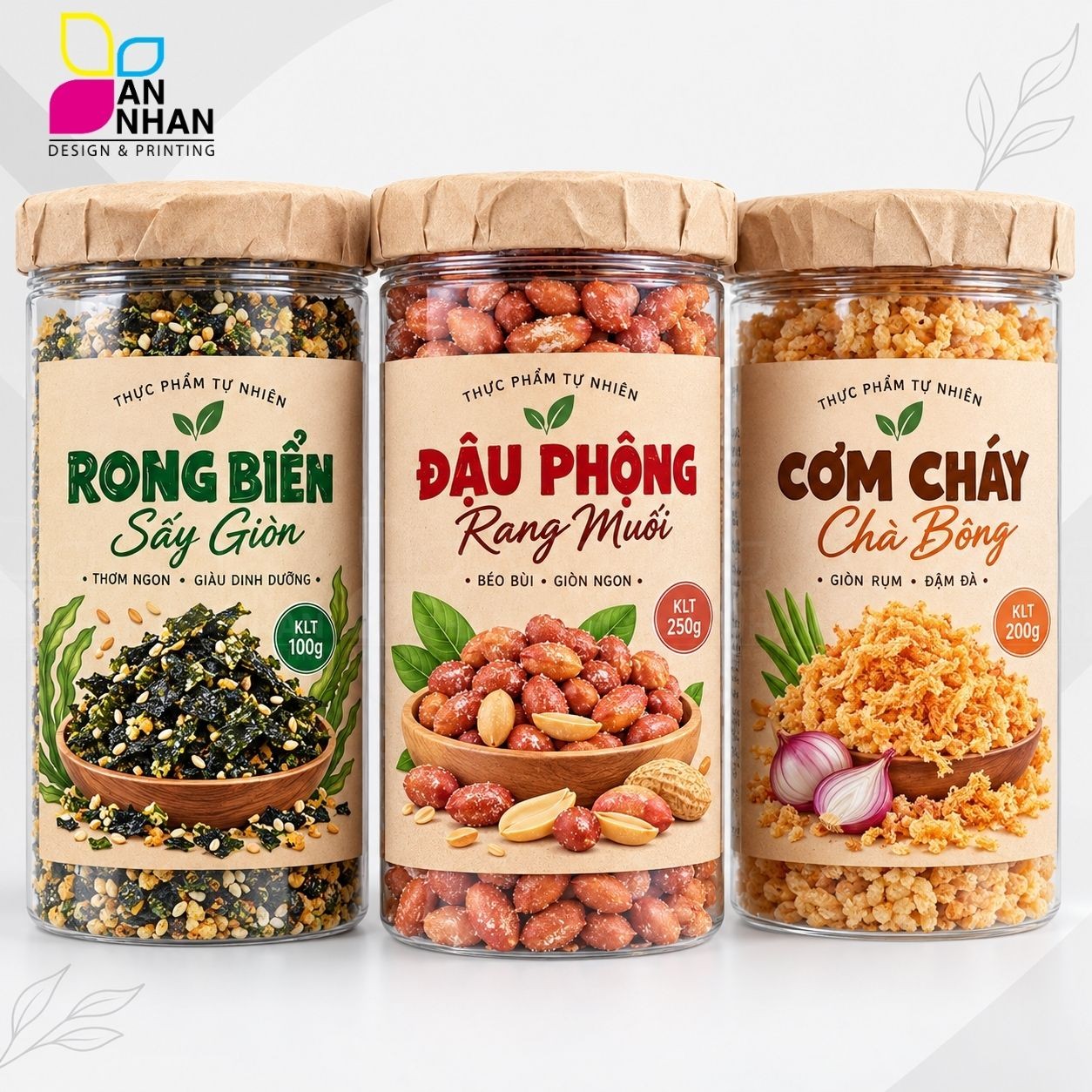 Nh&atilde;n decal giấy kraf